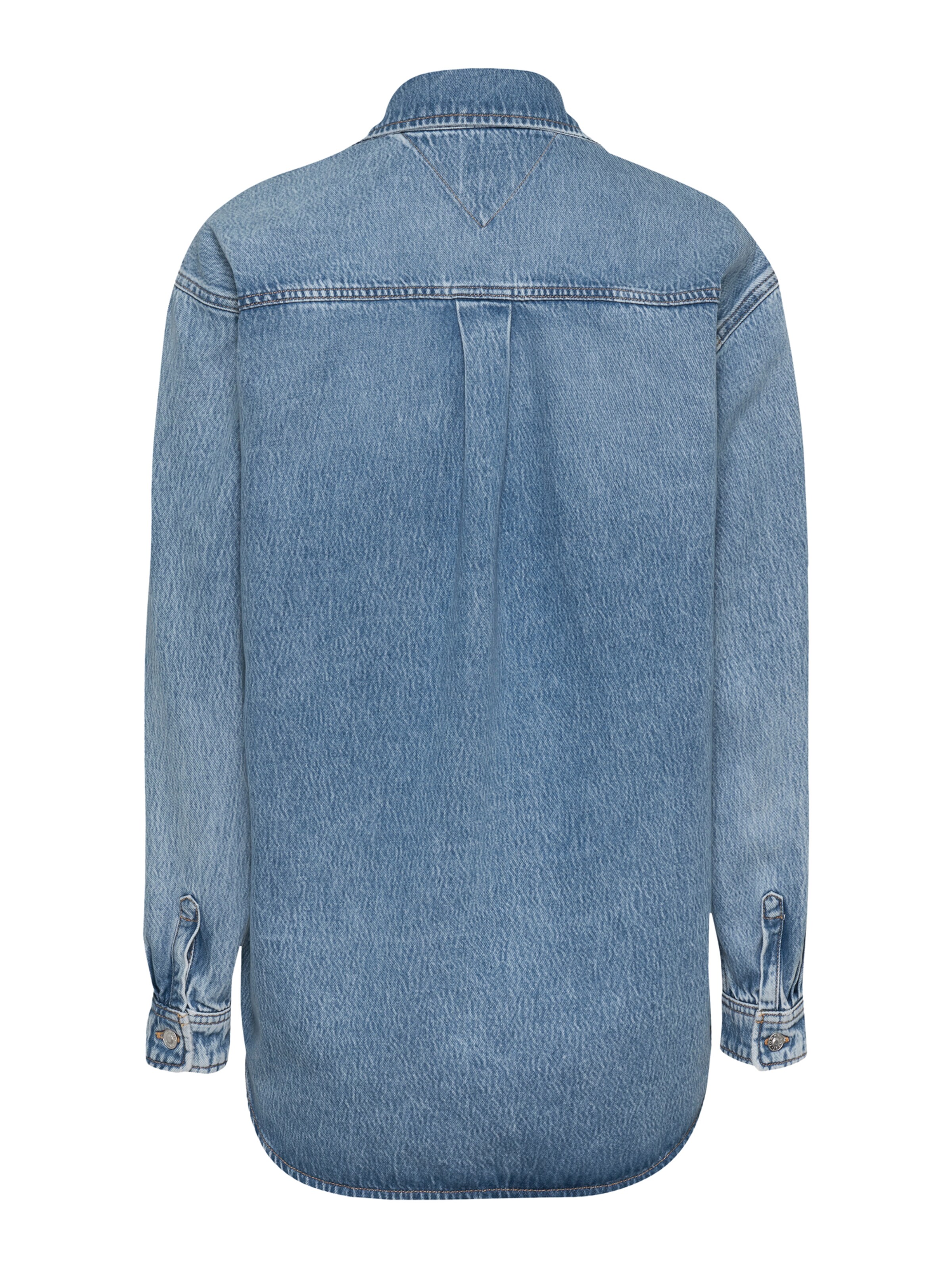 Tommy Jeans Φθινοπωρινό και ανοιξιάτικο μπουφάν σε μπλε