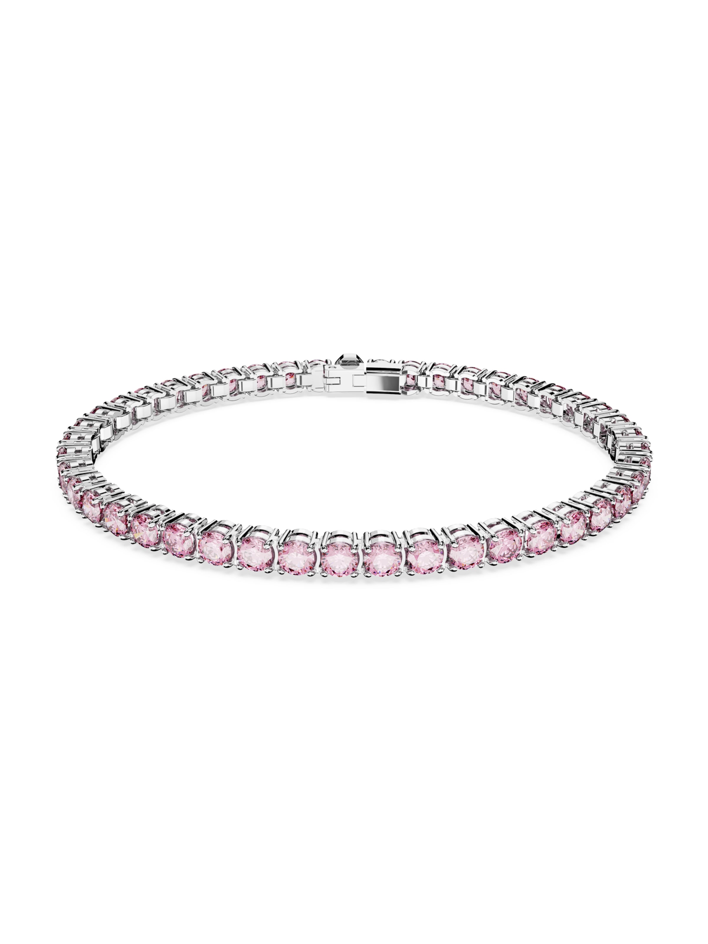 Bracelet Swarovski en rose : devant