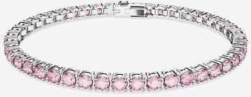 Bracelet Swarovski en rose : devant