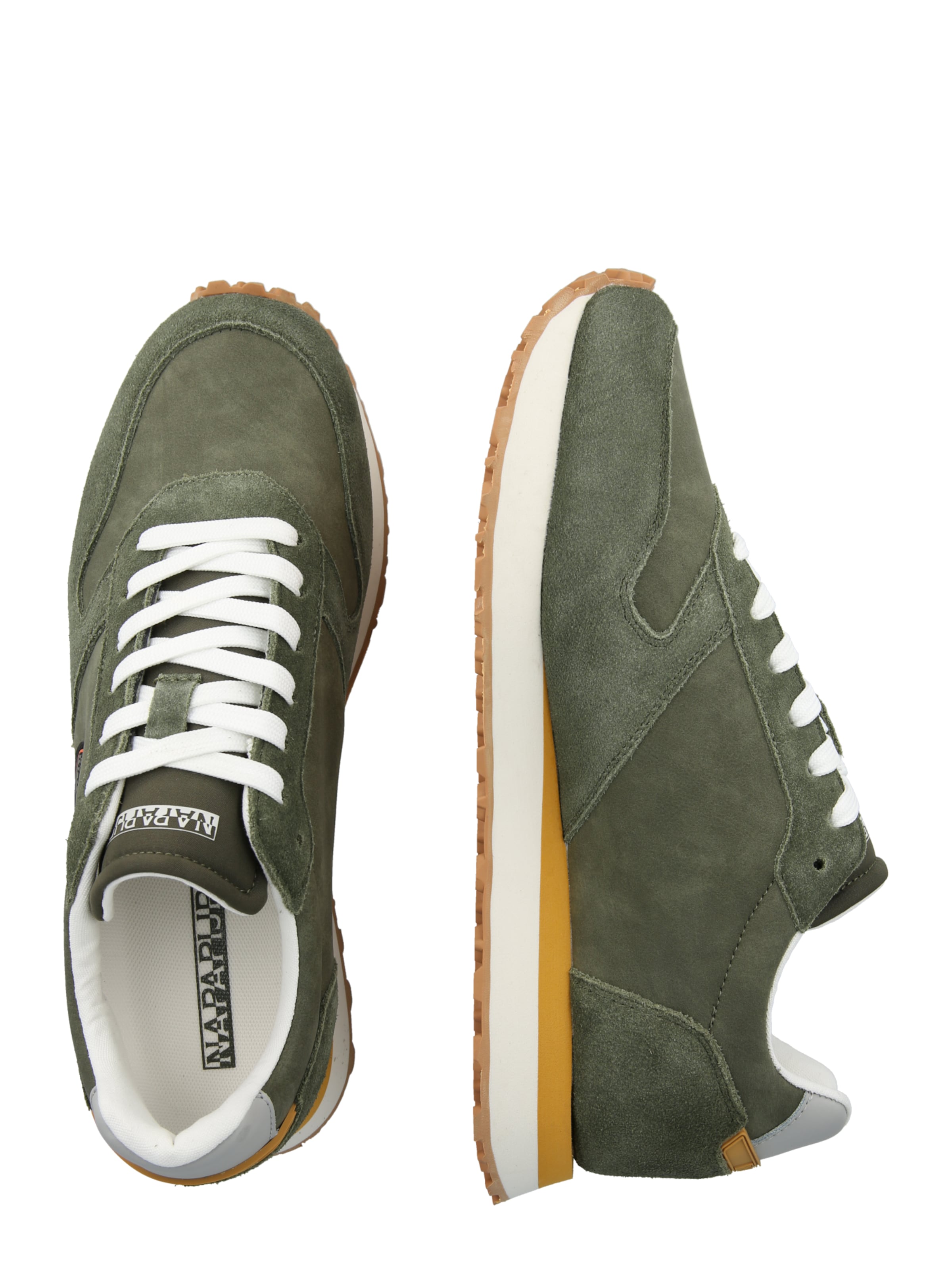 NAPAPIJRI Nizke superge 'NOVA' | zelena barva