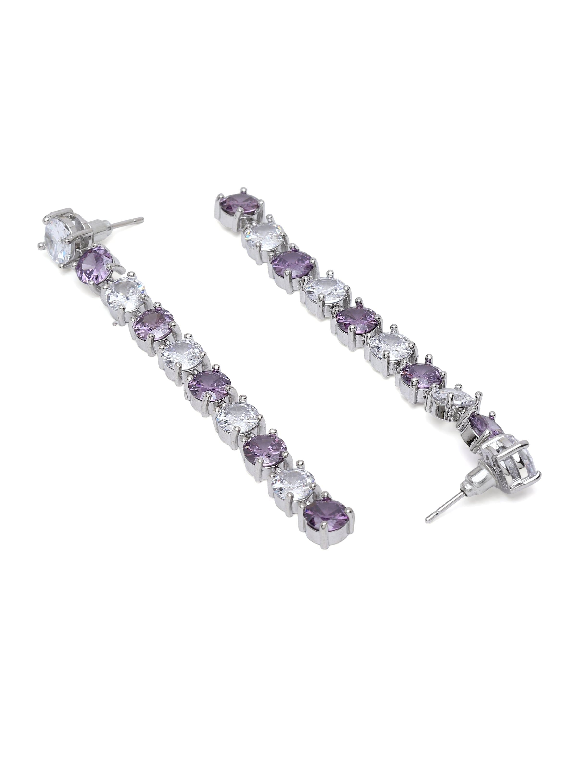 AVANT-GARDE PARIS Oorbellen in Lila