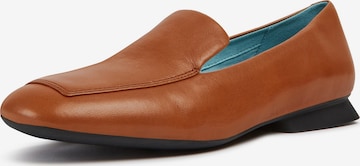 CAMPER Classic Flats 'Twins' in Brown: front