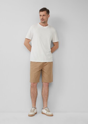 Loosefit Pantalon s.Oliver en beige : devant