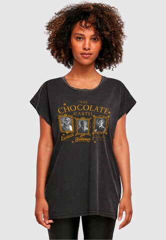 T-shirt 'Wonka - The Chocolate Cartel' ABSOLUTE CULT en noir : devant