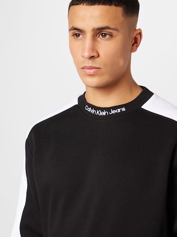 melns Calvin Klein Jeans Sportisks džemperis