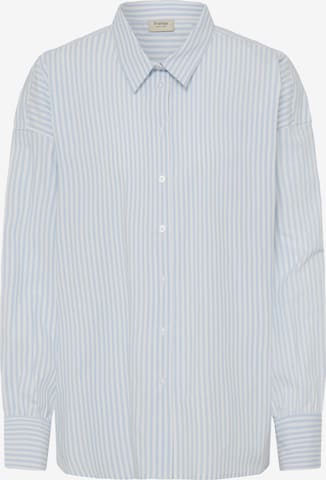 Chemisier 'FRZASHIRT' Fransa en bleu : devant