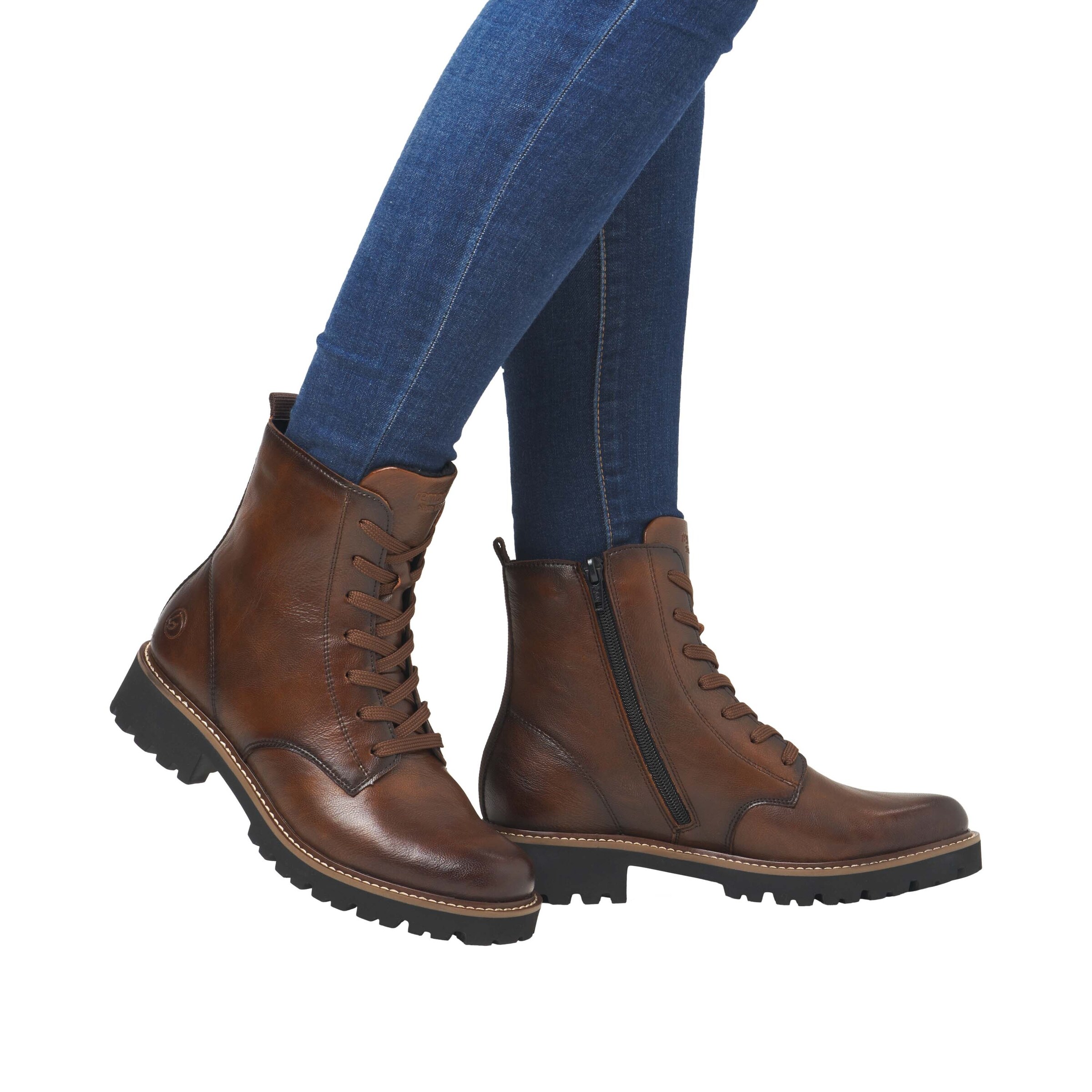 REMONTE Veterlaarsjes in Bruin