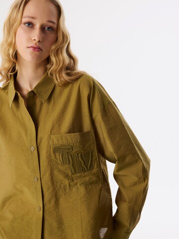 Chemisier Twist en vert