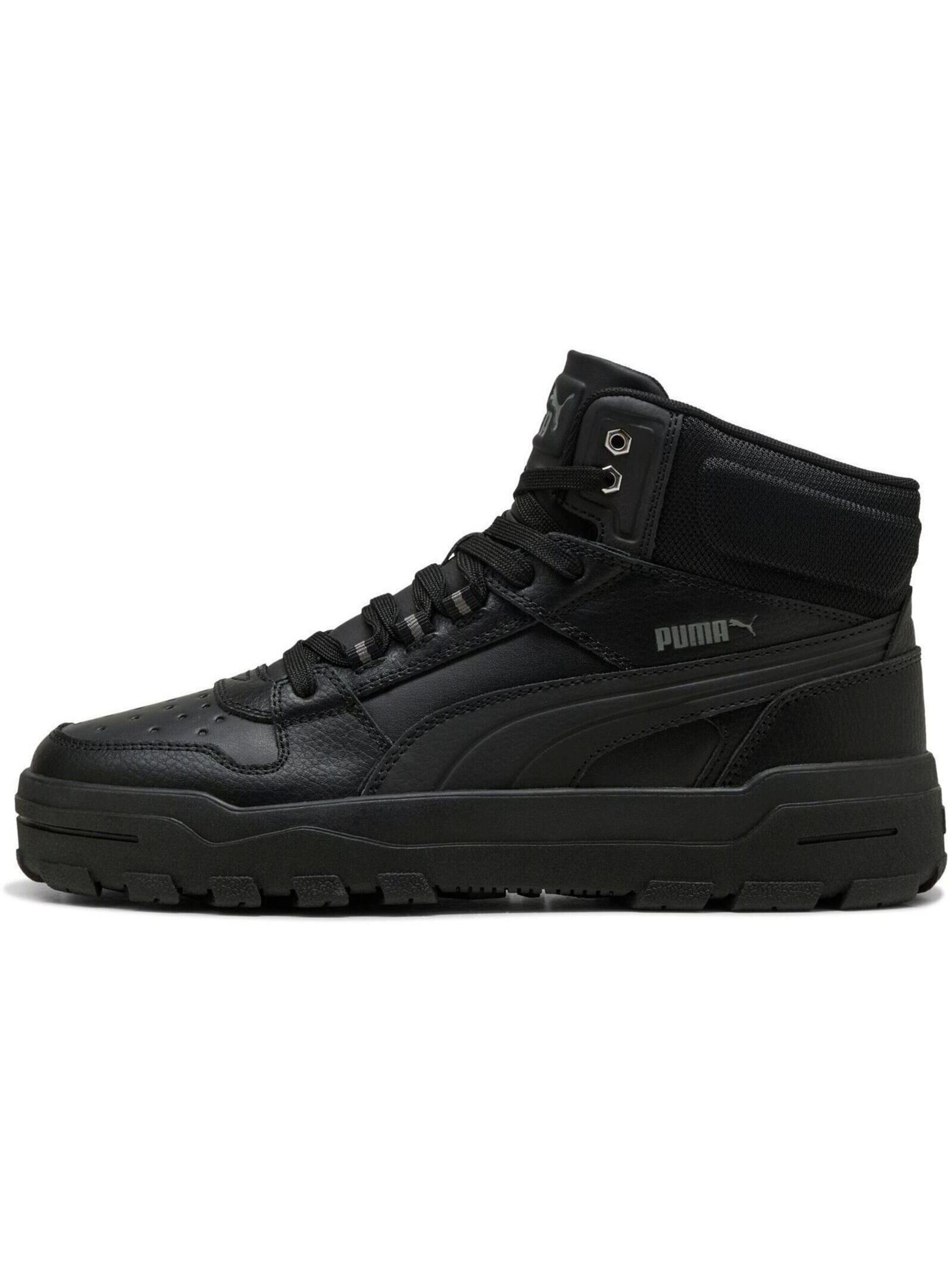 Scarpa sportiva 'Rebound' di PUMA in nero: frontale