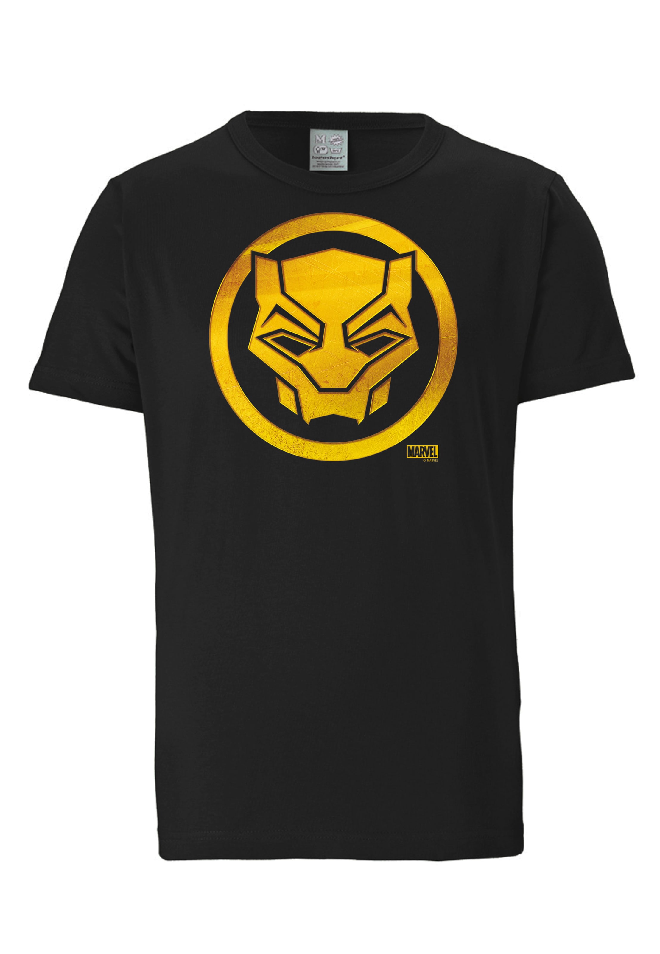 LOGOSHIRT Shirt in Black: front