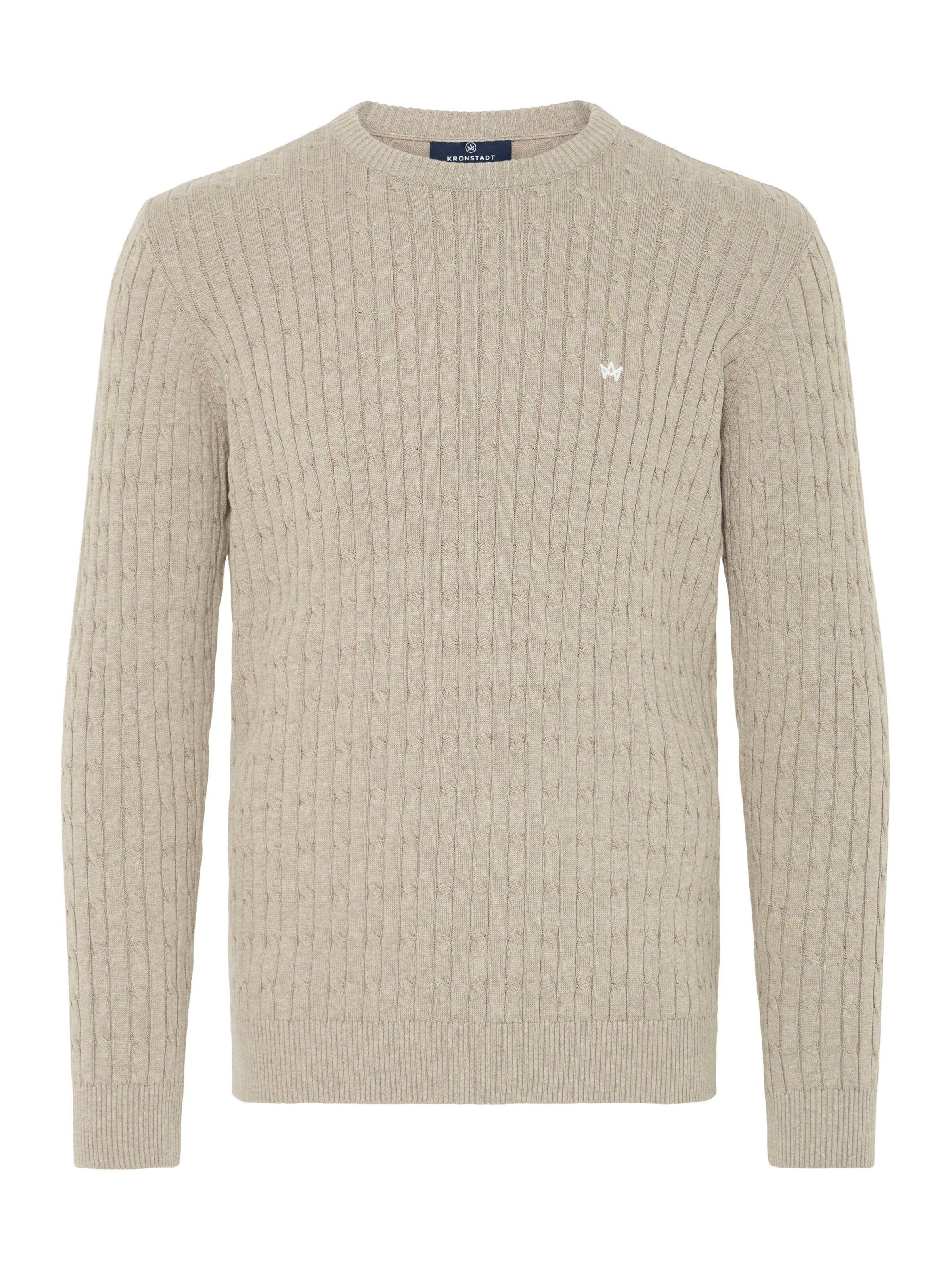 Kronstadt - Jersey 'Call' en beige: frente