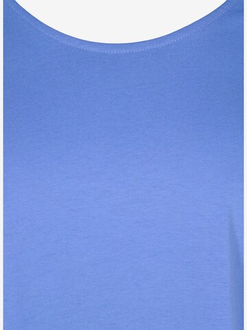 T-shirt 'Mkatja' Zizzi en bleu