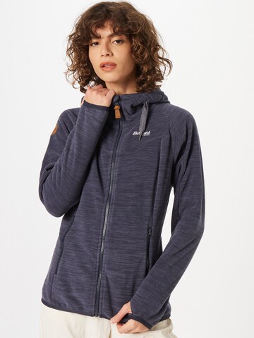 Bergans Functionele fleece jas 'Hareid' in Blauw: voorkant