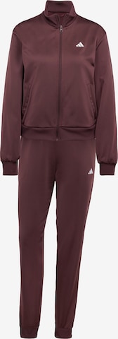 Survêtement 'Essentials Feel Cozy' ADIDAS SPORTSWEAR en rouge : devant
