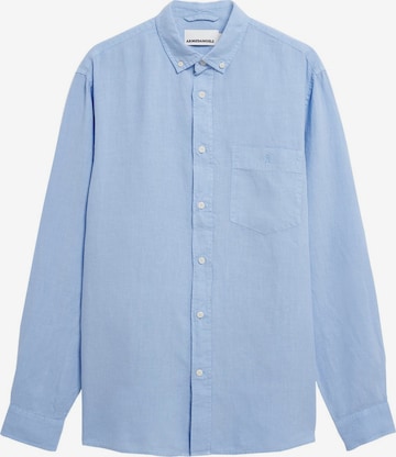 ARMEDANGELS Comfort Fit Hemd in Blau: Vorderseite