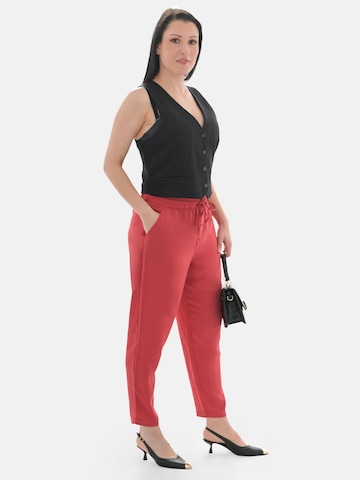 PANTONECLO Regular Trousers 'Pantoneclo Women's Trousers' in Red