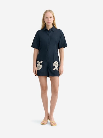 Thinking MU Jumpsuit ' ROBERTA ' in Blau