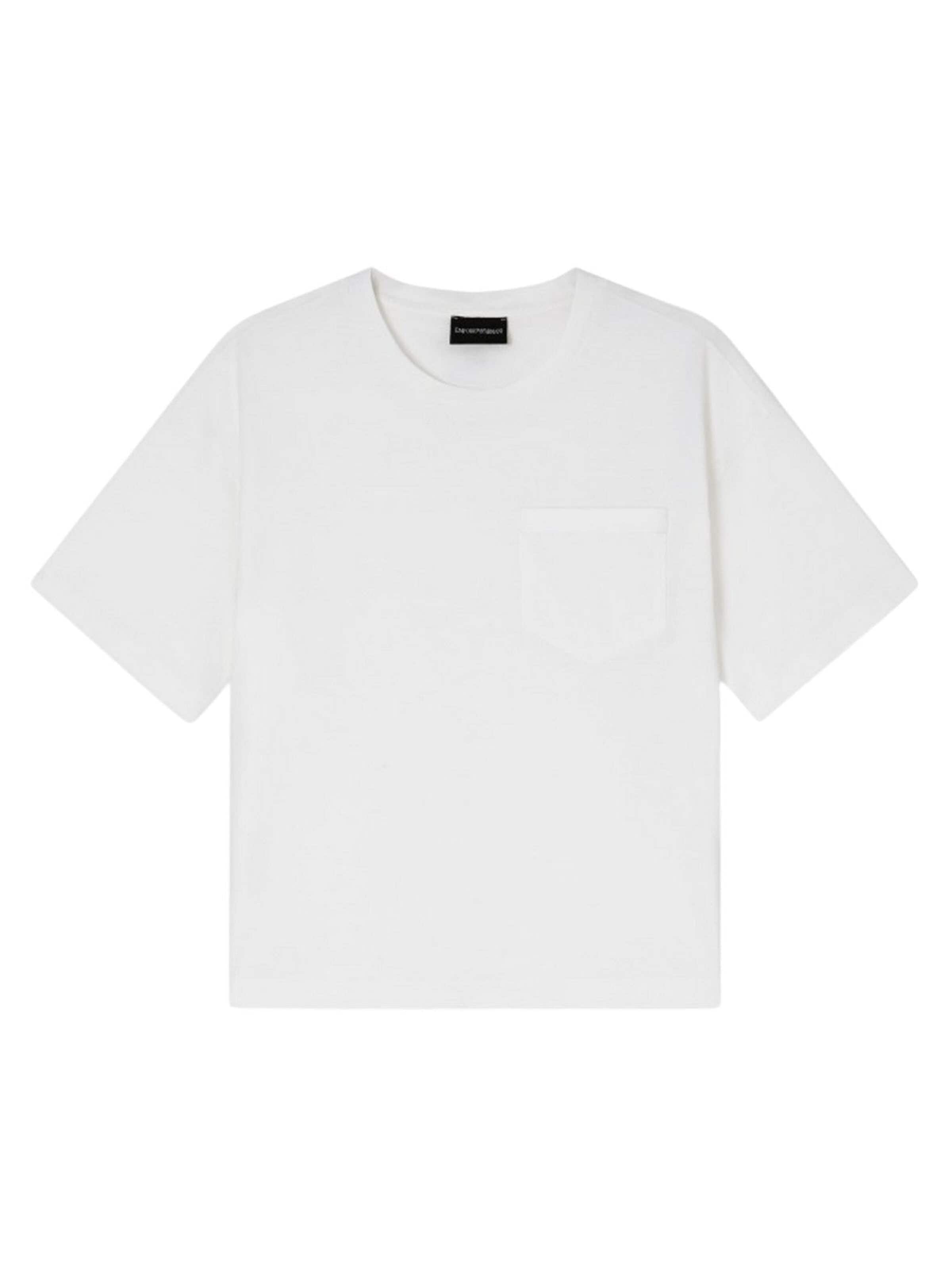 Emporio Armani Shirt in White: front