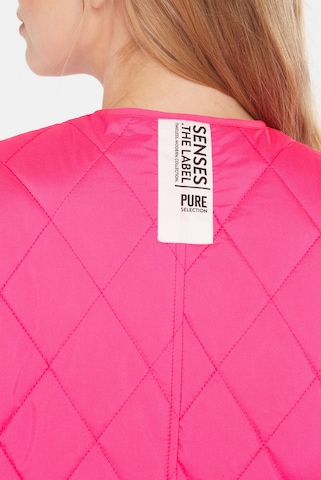 SENSES.THE LABEL Weste in Pink