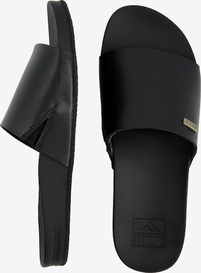 REEF Strand-/badschoen 'Cushion Scout' in de kleur Zwart, Productweergave