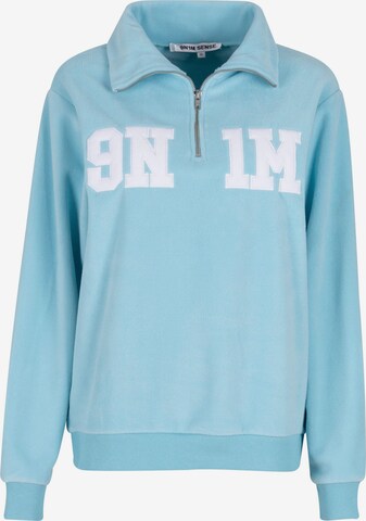 9N1M SENSE Sweatshirt in Blue: front