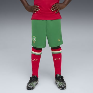 PUMA Regular Sportbroek 'Marokko' in Groen: voorkant