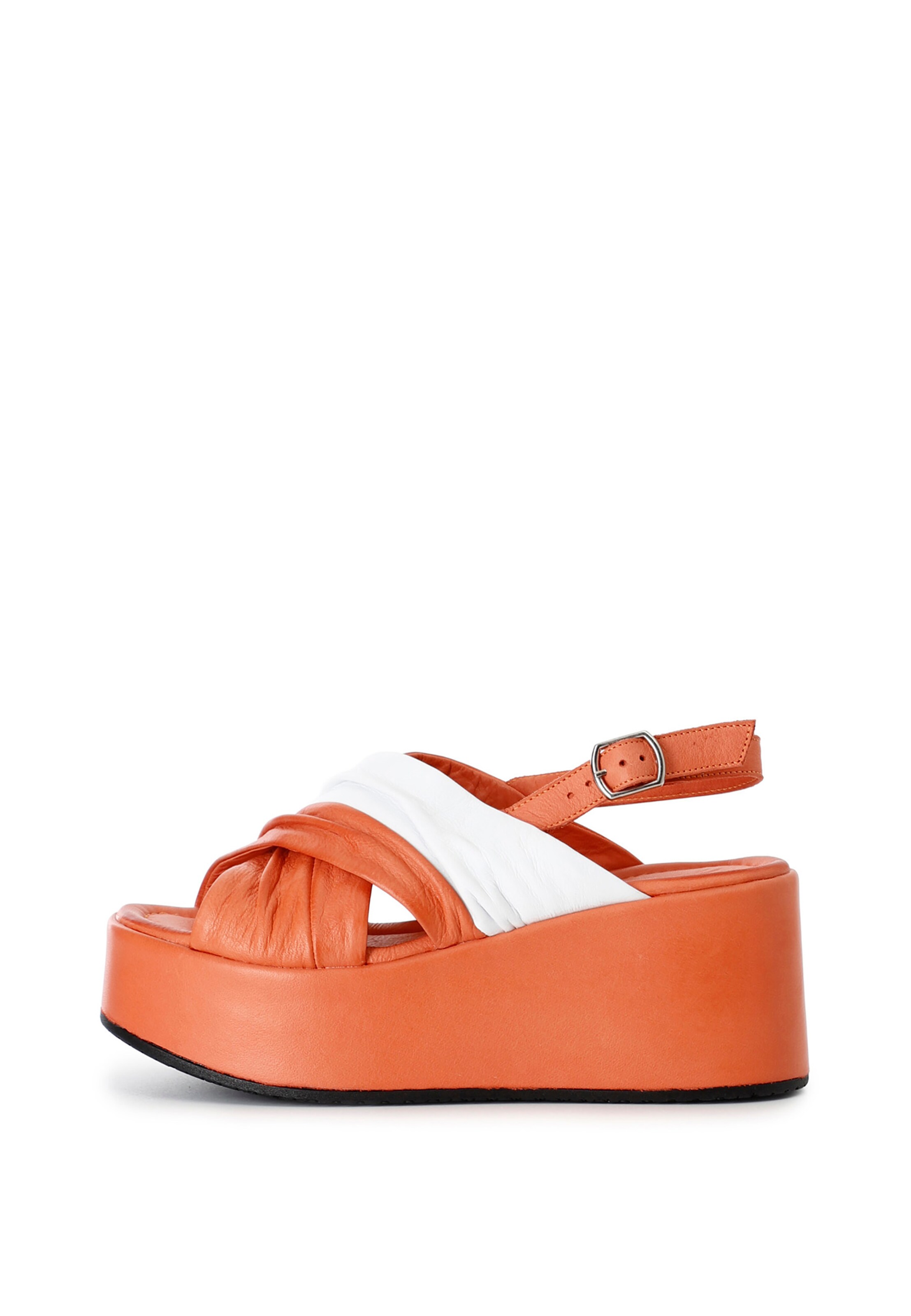 Sandalo CAFè NOIR di colore arancione / bianco, Visualizzazione prodotti