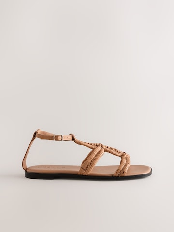 Next Remienkové sandále 'Forever Comfort' - Béžová