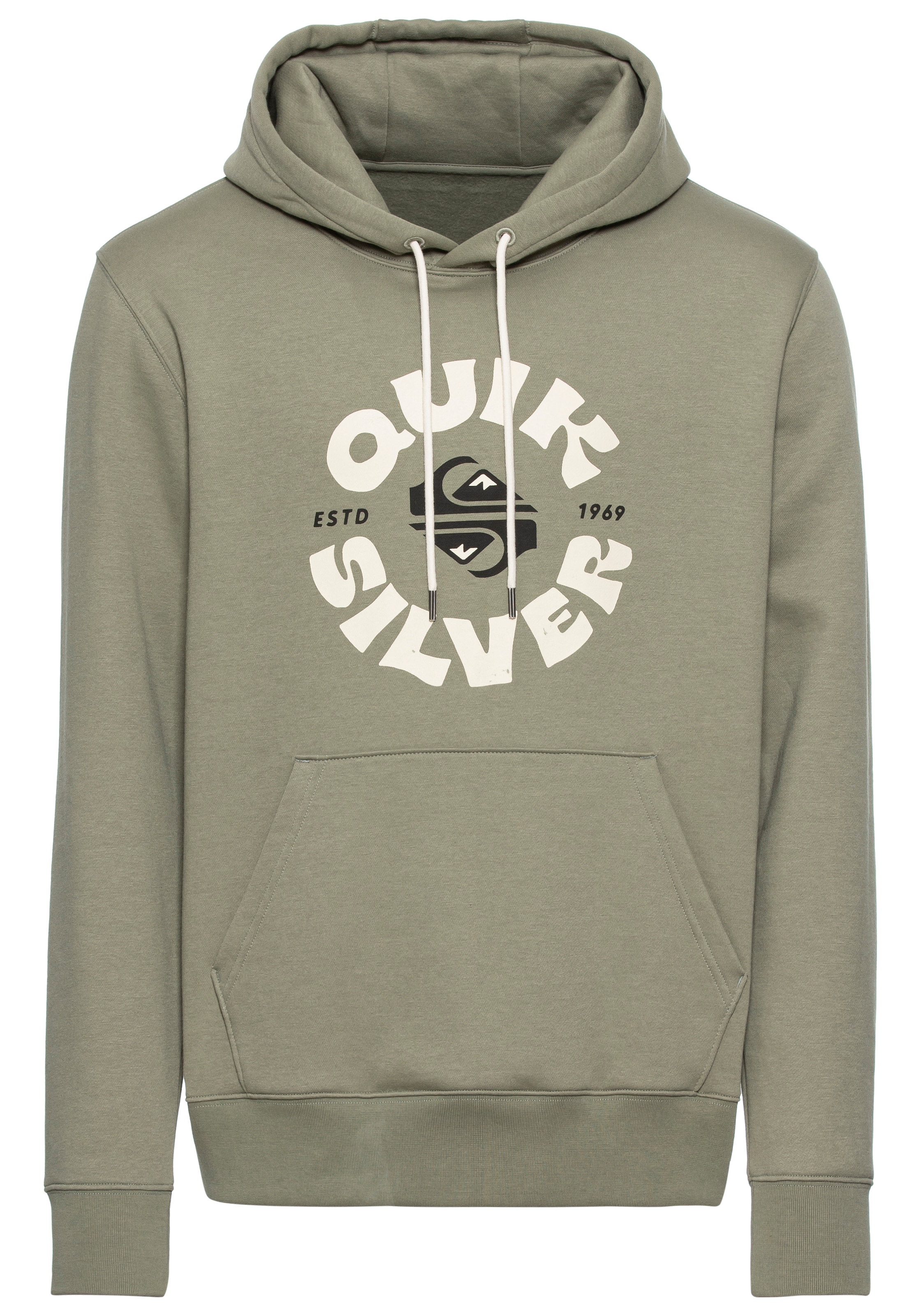QUIKSILVER Sweatshirt in Grey: front