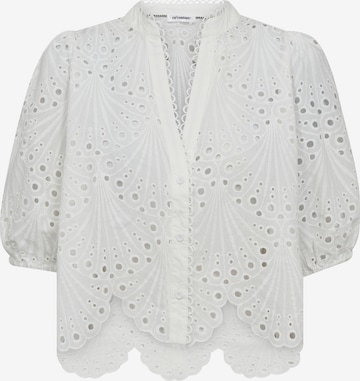 Camicia da donna 'Naya' di co'couture in bianco: frontale