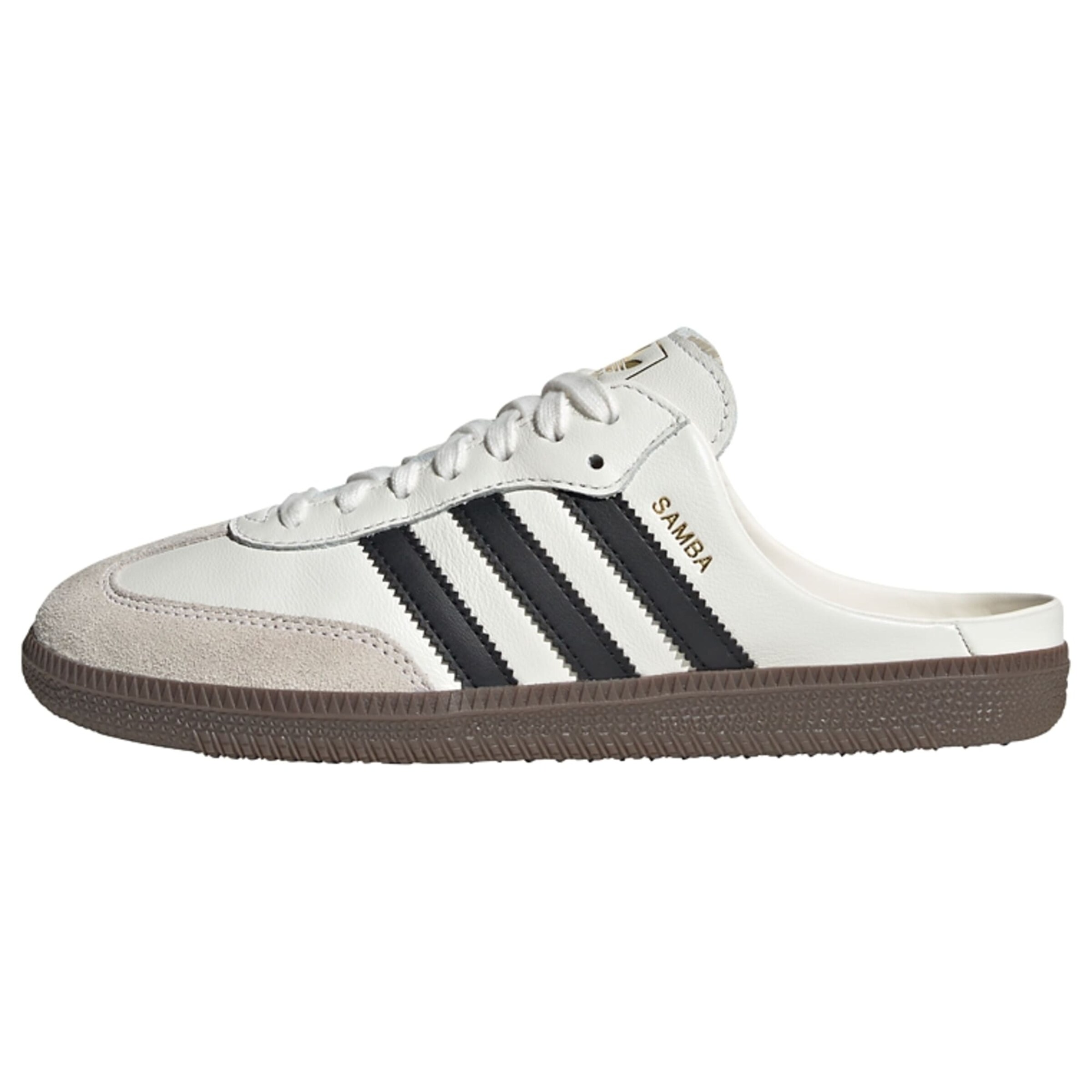 ADIDAS ORIGINALS Pantofle 'Samba' – bílá: přední strana