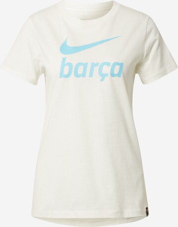 NIKE Performance Shirt 'FC Barcelona' in Beige: front
