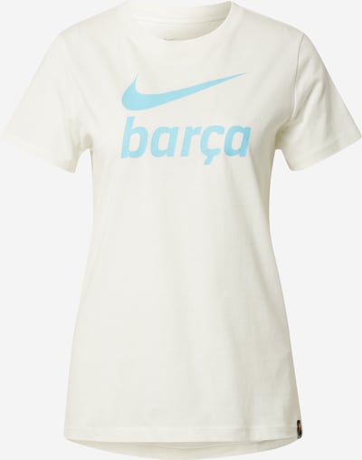 NIKE Funktionsbluse 'FC Barcelona' i beige / lyseblå, Produktvisning