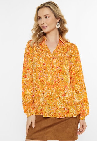 usha FESTIVAL Blouse in Mixed colours: front