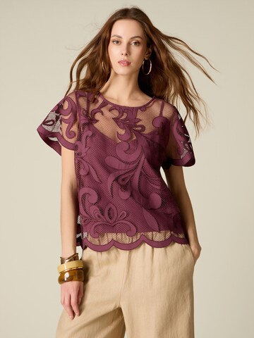 oltre Blouse in Lila