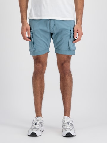 regular Pantaloni cargo di ALPHA INDUSTRIES in blu: frontale