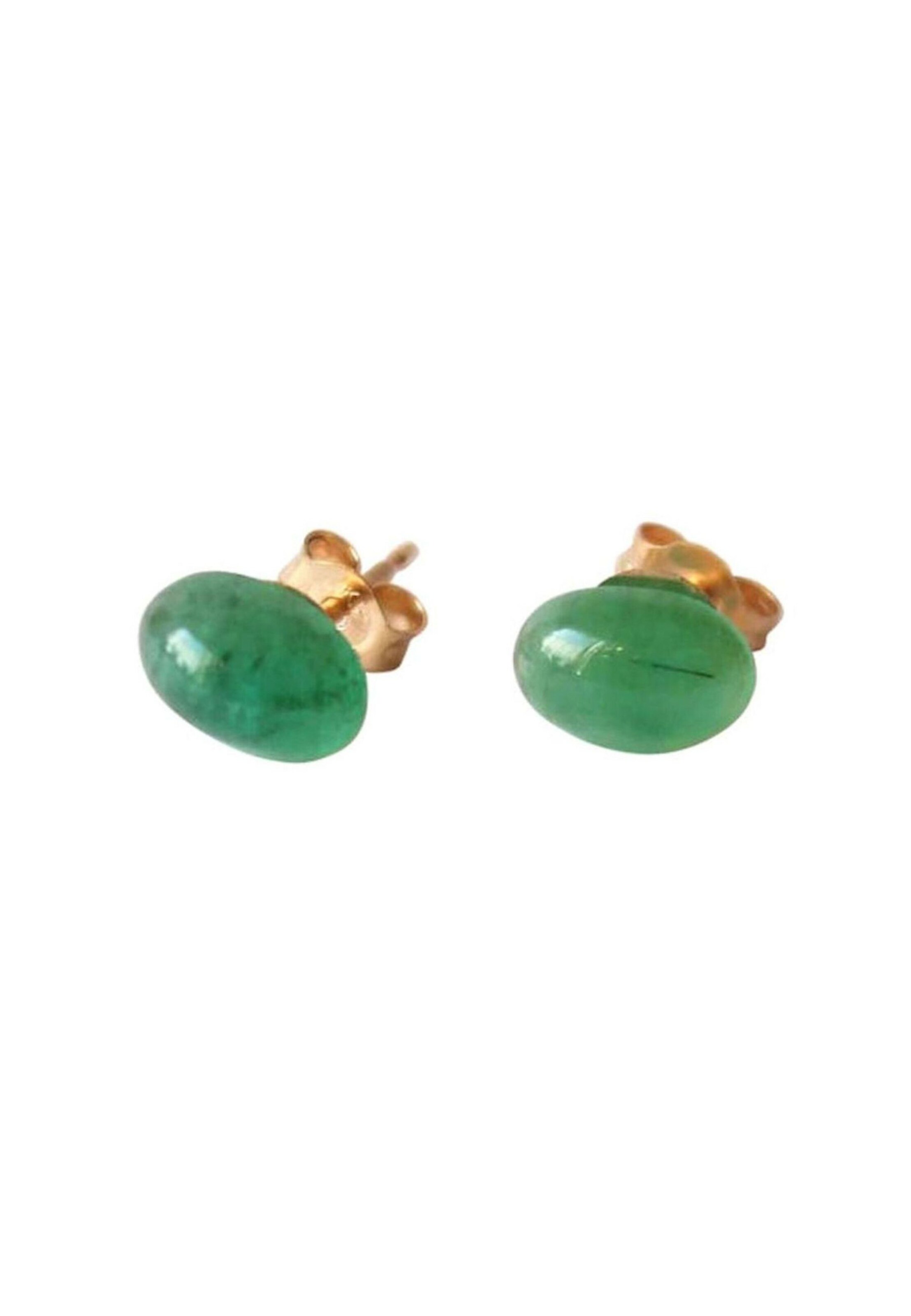 Boucles d'oreilles Gemshine en vert : devant