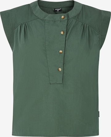 PROTEST Shirt 'PRTJana' in Groen: voorkant