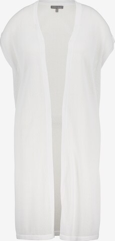 Ulla Popken Knit Cardigan in White: front