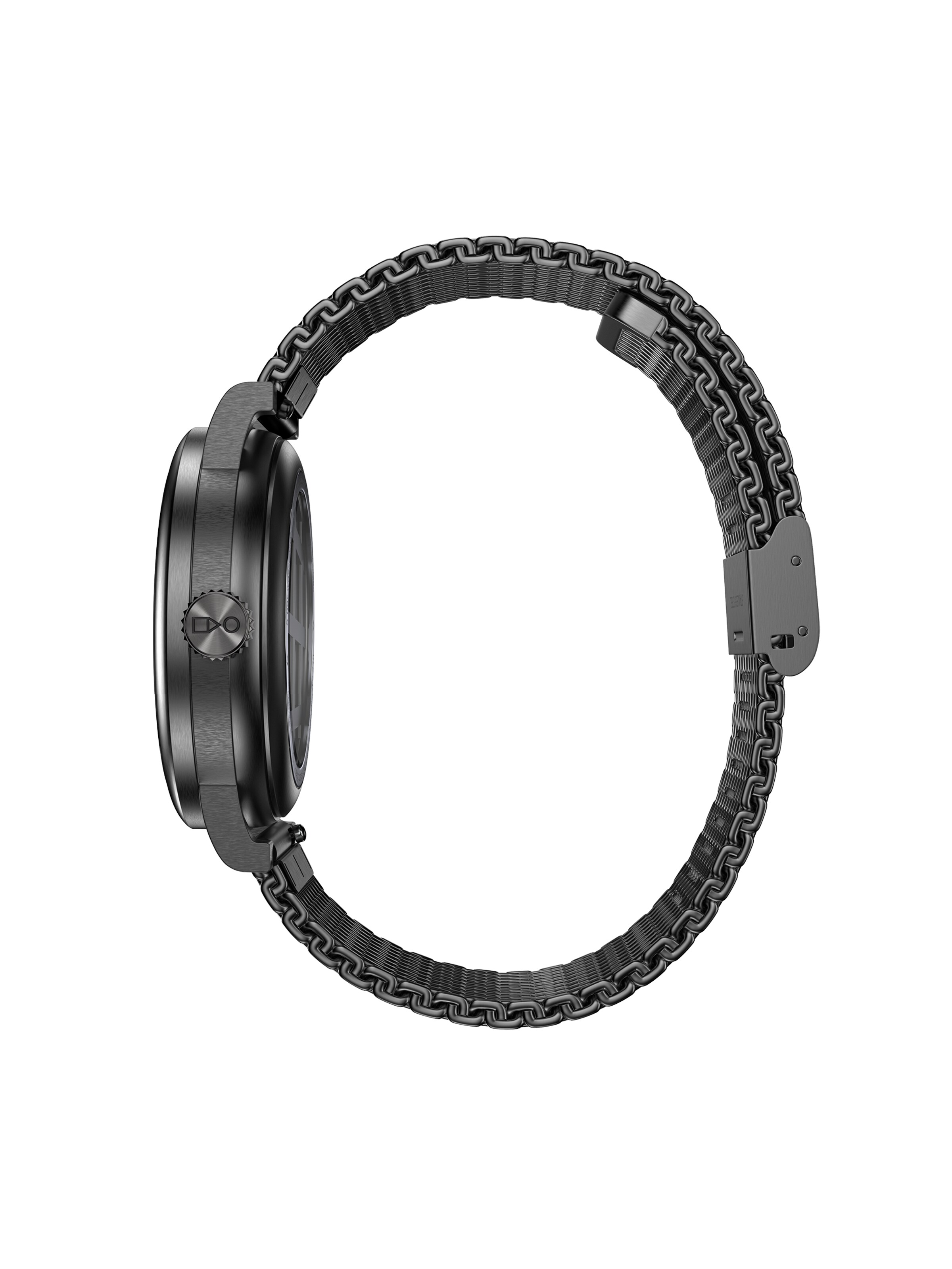 WALTER GROPIUS Analog Watch 'ATRIUM' in Black