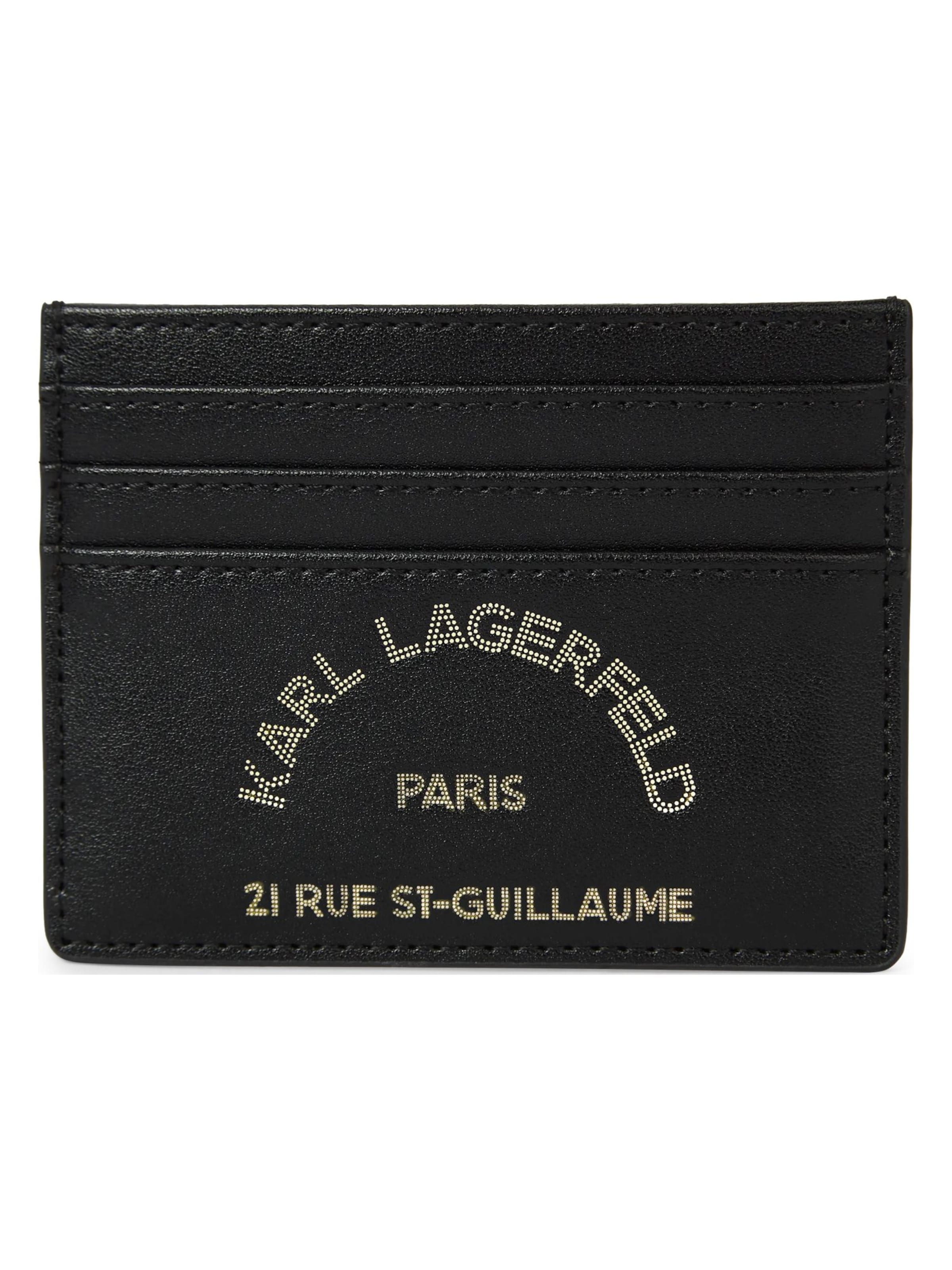 Karl Lagerfeld Etui 'K/Daily' in One Size in de kleur Pasteelgeel / Zwart / Wit, Productweergave