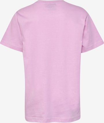 T-Shirt 'Tres' Hummel en rose