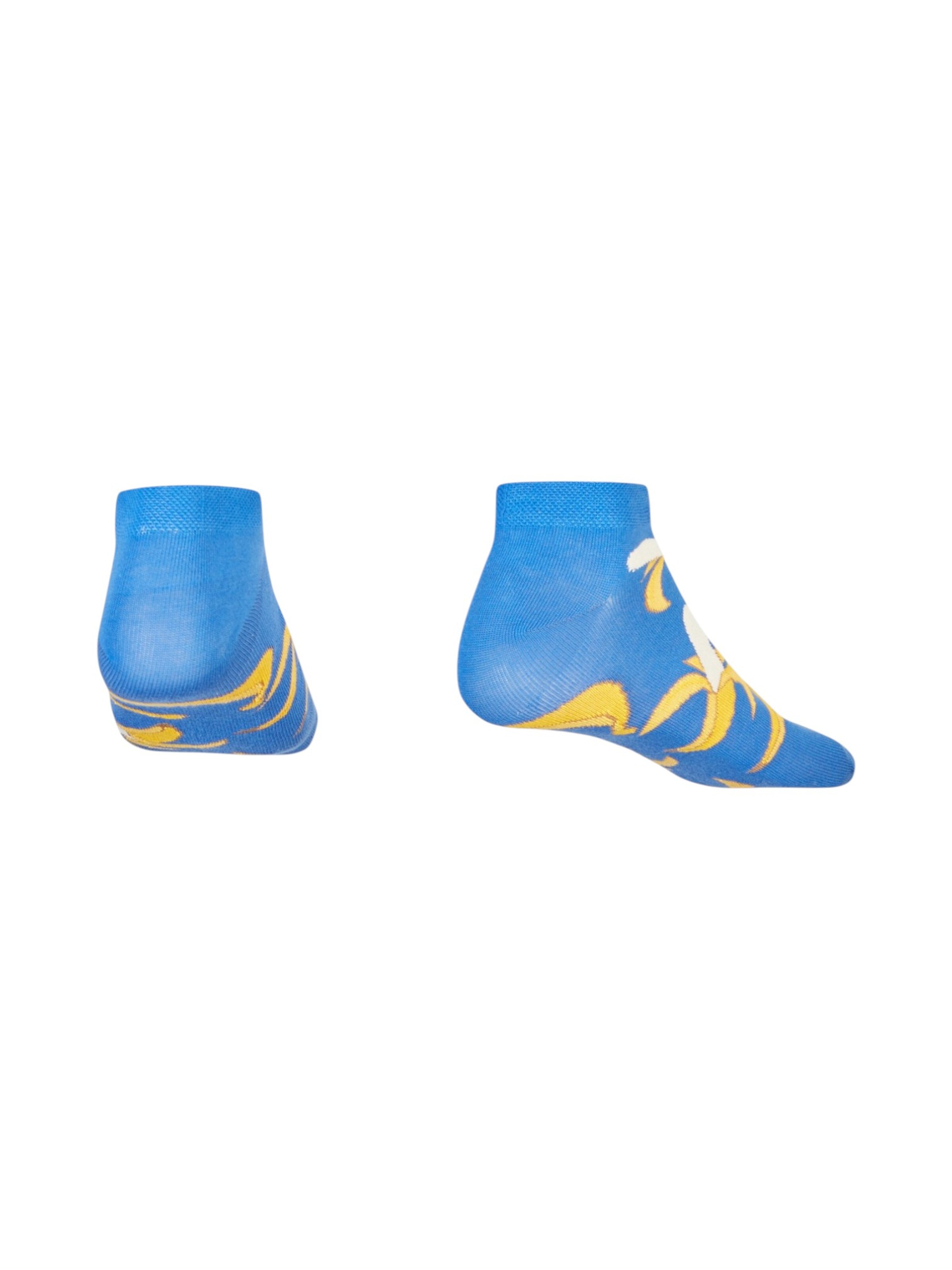 AbgeStrumpft Socks 'Bananen' in Blue