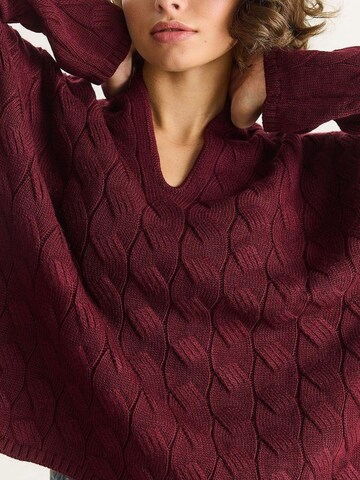 Pullover 'Pullover' di Bianco Lucci in rosso
