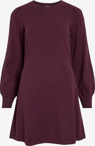 Robes en maille 'VIRICKY' VILA en rouge : devant