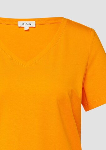 T-shirt s.Oliver en orange