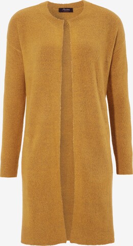 Aniston CASUAL Knit Cardigan in Yellow: front