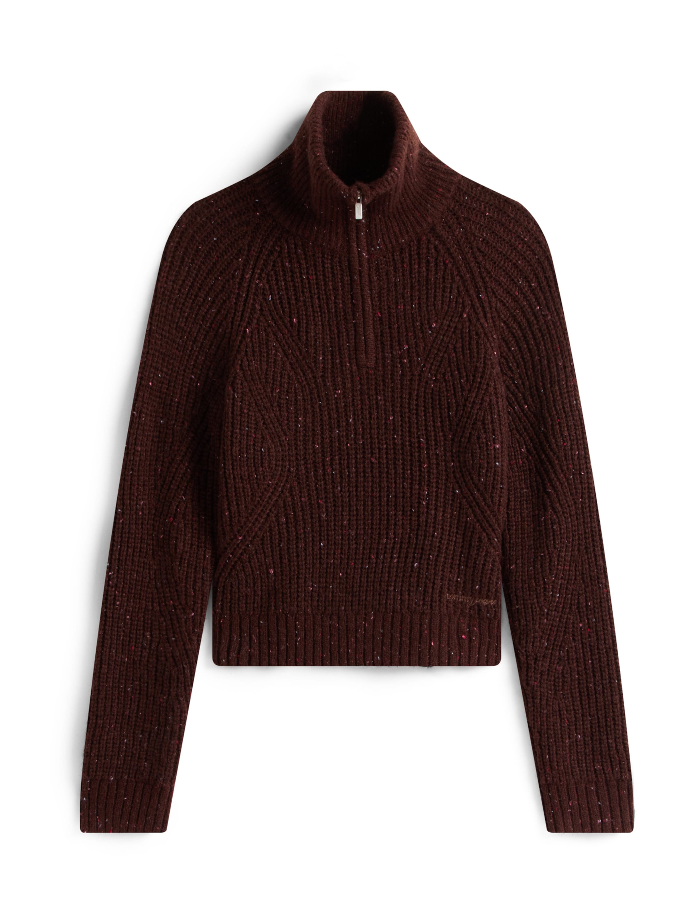 Pull-over Tommy Jeans en marron : devant
