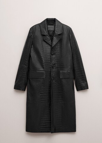 MANGO Between-Seasons Coat 'Shelby' in Black