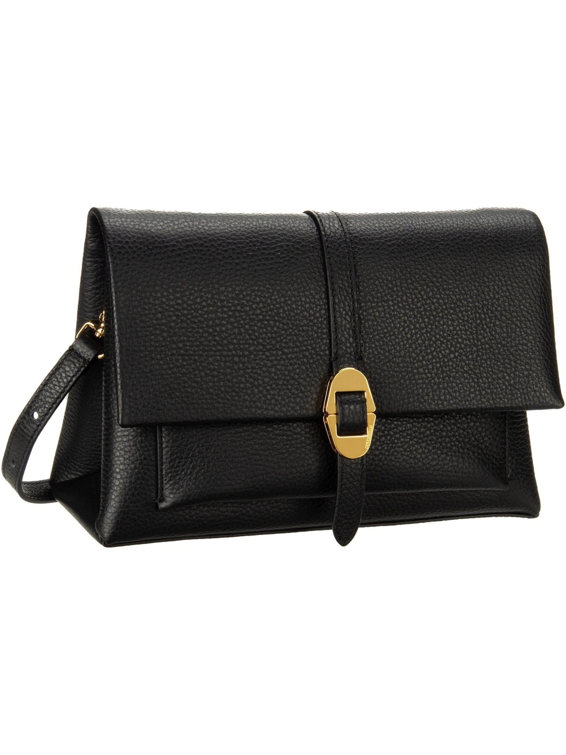 Coccinelle Schoudertas 'Dorian 1202' in Zwart: voorkant